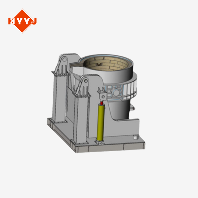 Tilting-ladle-type automatic pouring machine